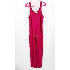 Michael Stars Los Angeles Theo Tank Jumpsuit SZ Small NEW Ankle PullOn 9582 NWOT